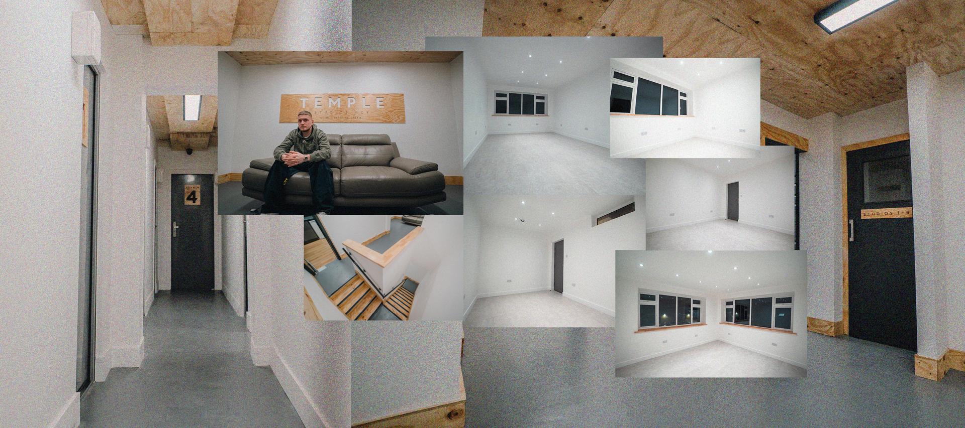 Building a studio by hand. — hero photo